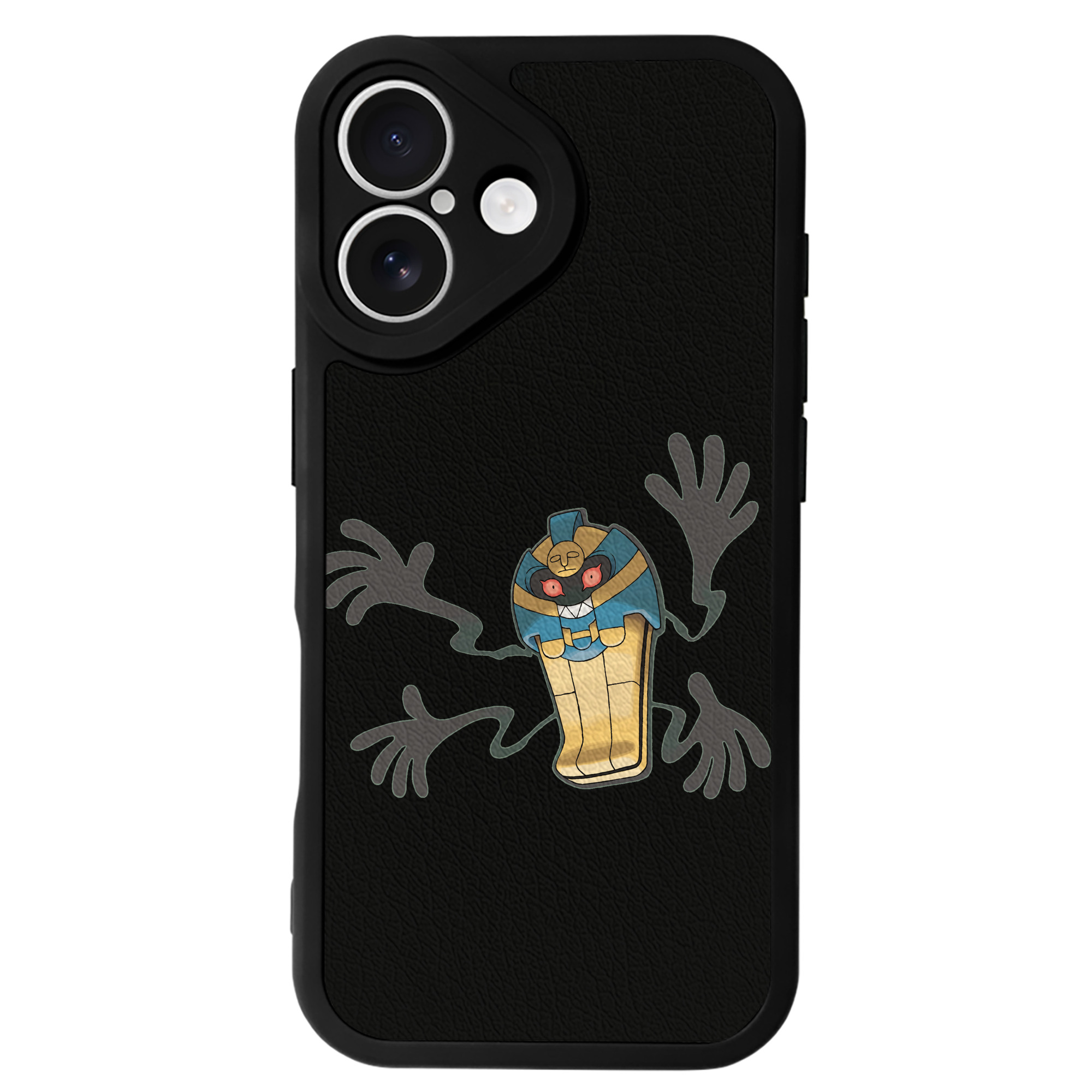 （画像用） ポケットモンスター Pokémon 【iPhone 16シリーズ対応】シリコンスマホケース（レザー調） 材質：シリコン
